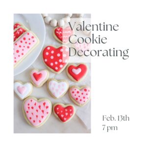 Valentine Cookie Decorating for Beginners