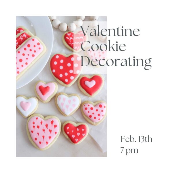 Valentine Cookie Decorating for Beginners