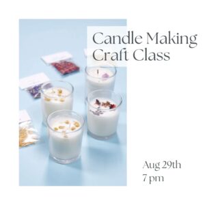 Candle Making Craft Class Pop Shop America