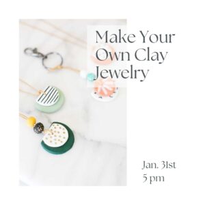 Clay Jewelry Craft Class