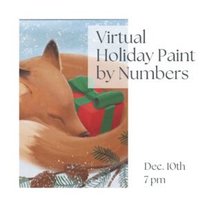 Virtual Holiday Paint by Numbers Workshop