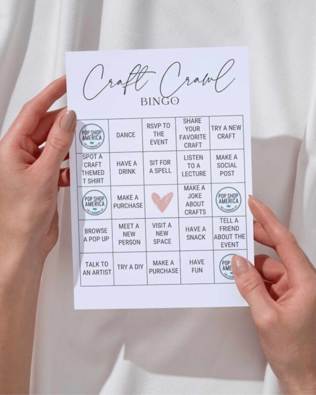 Craft Crawl Bingo Mock Up