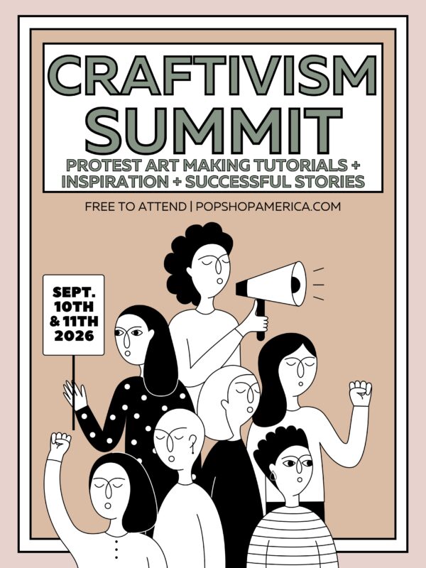 Craftivism Summit Poster Art