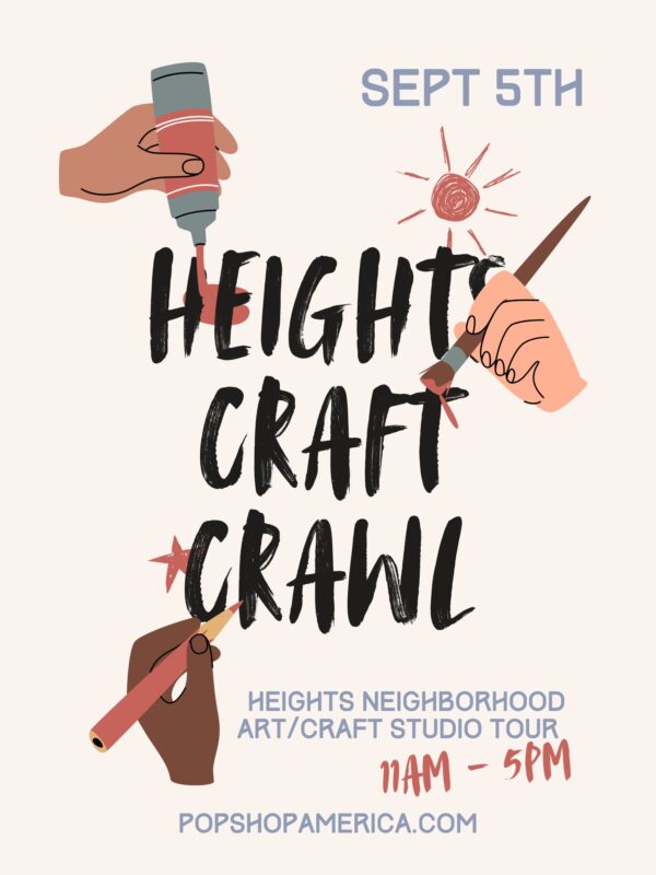 Heights Craft Crawl Poster